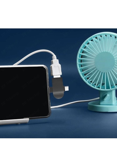 2 In 1 Usb Dişi To Micro Usb + Type-C Otg Adaptör