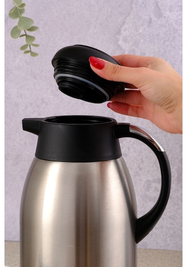 Penguen 1200XS - 2 Litre Paslanmaz Çelik Termos Çelik Tabanlı