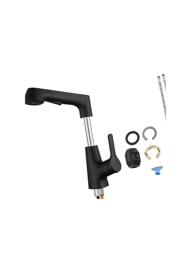 Suntek Pull Out Püskürtücü Ile Banyo Lavabo Bataryası Mutfak