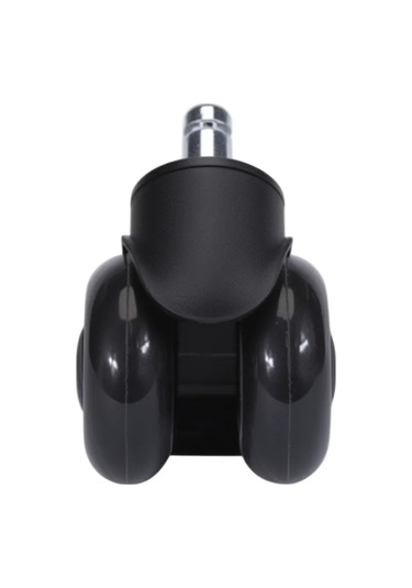 Brante Klipsli Baş Ortam Tekerleği 50 Mm Başçıkartmalı M11 Çift 360569843 Siyah