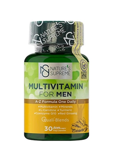 Natures Supreme Multivitamin For Men 30 Kapsül Aromasiz