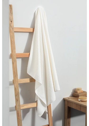 Nurpak Ekol Banyo Havlusu 700 Gr 90x150 - Krem