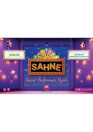 Sahne Teatral Performans Kutu Oyunu - Nar Oyunları
