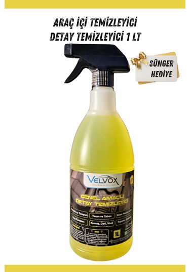 Detay Temizleyici Araç İçi Temizleyici 1000 Ml Süngerli