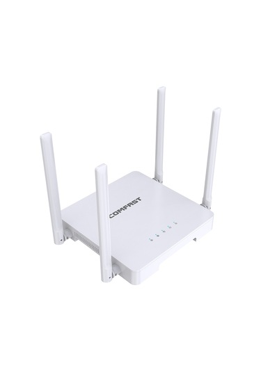 Sones Comfast Cf-n1 V2 300mbps Wıfı4 Kablosuz Yönlendirici, 1 Wan + 4 Lan Rj45 Portu, Ab Fişi