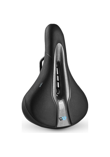 West Bıkıng Yp0801210-211 İçi Boş Bisiklet Koltuk Minderi Şok Emme Dağ Bisikleti Sele - Klasik Stil Siyah Siyah