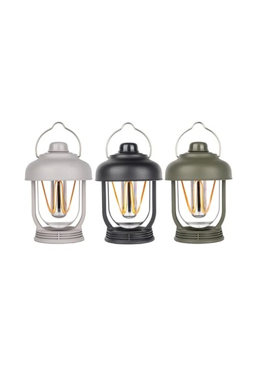 Açuk Kamp Ighıgı Su Givirmrez Aydening, Çok Fonksiyonlu Taşinabilir Asilı Retro Açık Gri Açık Gri