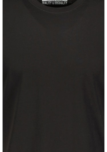 First Company Erkek Tişört 2510101002 - Siyah