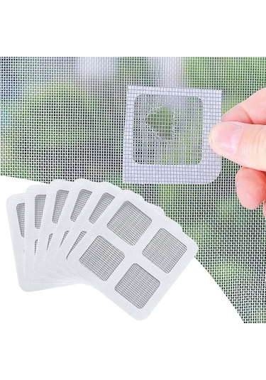 10 Adet 10cm Sineklik Tamir Bantı Sineklik Yaması Kendin Yapışkanlı Banyo Gider Süzgeci