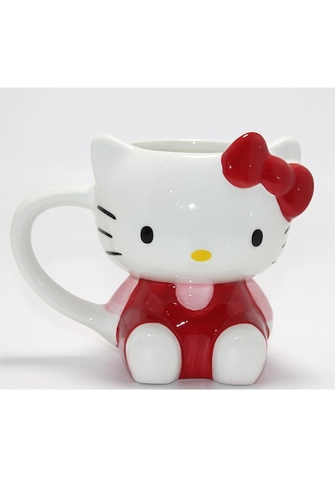 3d Hello Kitty Tasarımı Porselen Kupa Bardak Diğer