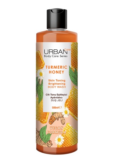 Urban Care Turmeric Honey Cilt Tonu Eşitleyici ve Aydınlatıcı Duş Jeli 500 ML