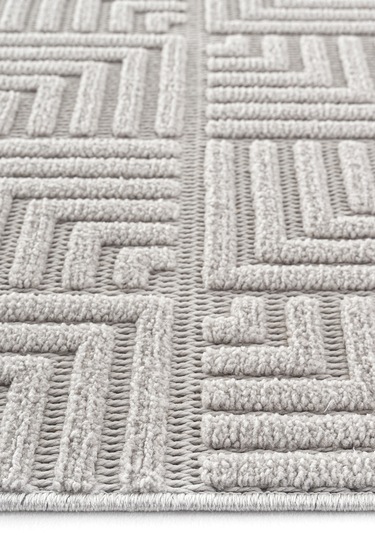 Cool Halı Stone 1062 Gri Kaymaz Taban Koridor Halısı Kesme Yolluk Mutfak Halısı Modern Salon Halısı