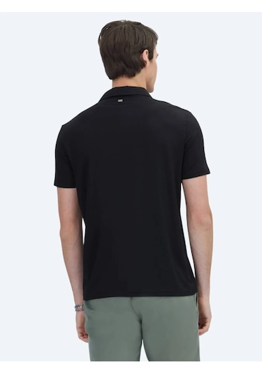 Kip Siyah Düz Regular Fit Casual Gömlek Siyah