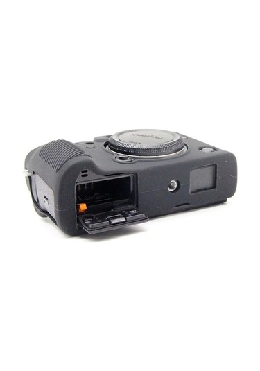 Pazly Fujifilm X-t3 Yumuşak Silikon Kılıf - Çizilmez Kamera Koruyucu Kapağı Siyah