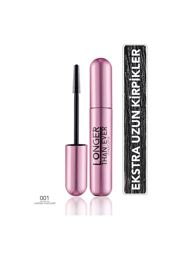 Flormar Longer Than Ever Uzun Görünüm Veren Maskara 001 Black