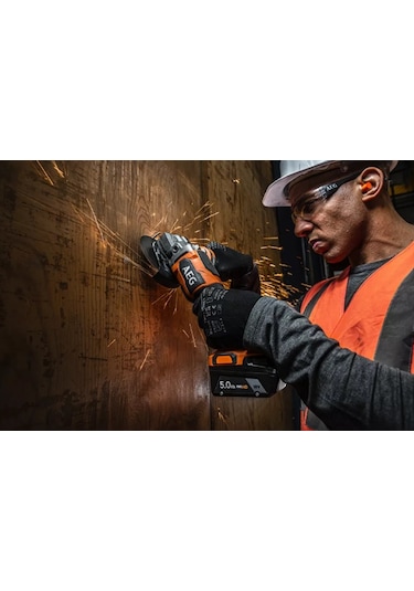 Aeg BEWS 18-115BLPX2-0 Akülü Kömürsüz Taşlama (Akü Hariç) - T4935480856