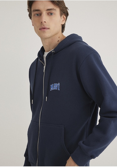 Mavi - Mavi Logo Baskılı Fermuarlı Lacivert Sweatshirt 0611715-70490 Lacivert Mavi - Mavi Logo Baskılı Fermuarlı Lacivert Sweatshirt 0611715-70490 Lacivert