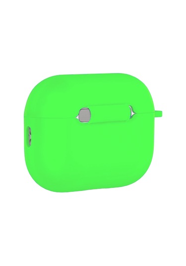 Apple Airpods Pro 3. Nesil İle Uyumlu Kılıf Standart Yumuşak Silikon Case Yeşil