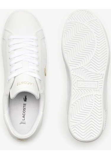 Lacoste Powercourt Kadın Beyaz Sneaker Beyaz