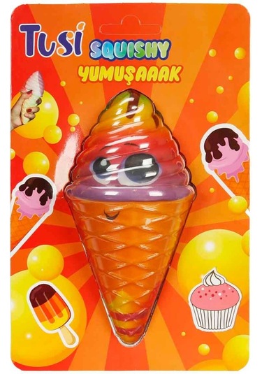 Squishy Dondurma: Stres Atan Yumuşacık Köpük Oyuncak 0