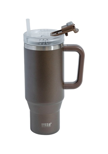 Tyeso Qq Termos Sızdırmaz Pipetli Çift Duvarlı Vakumlu 900ml TS-8866KH