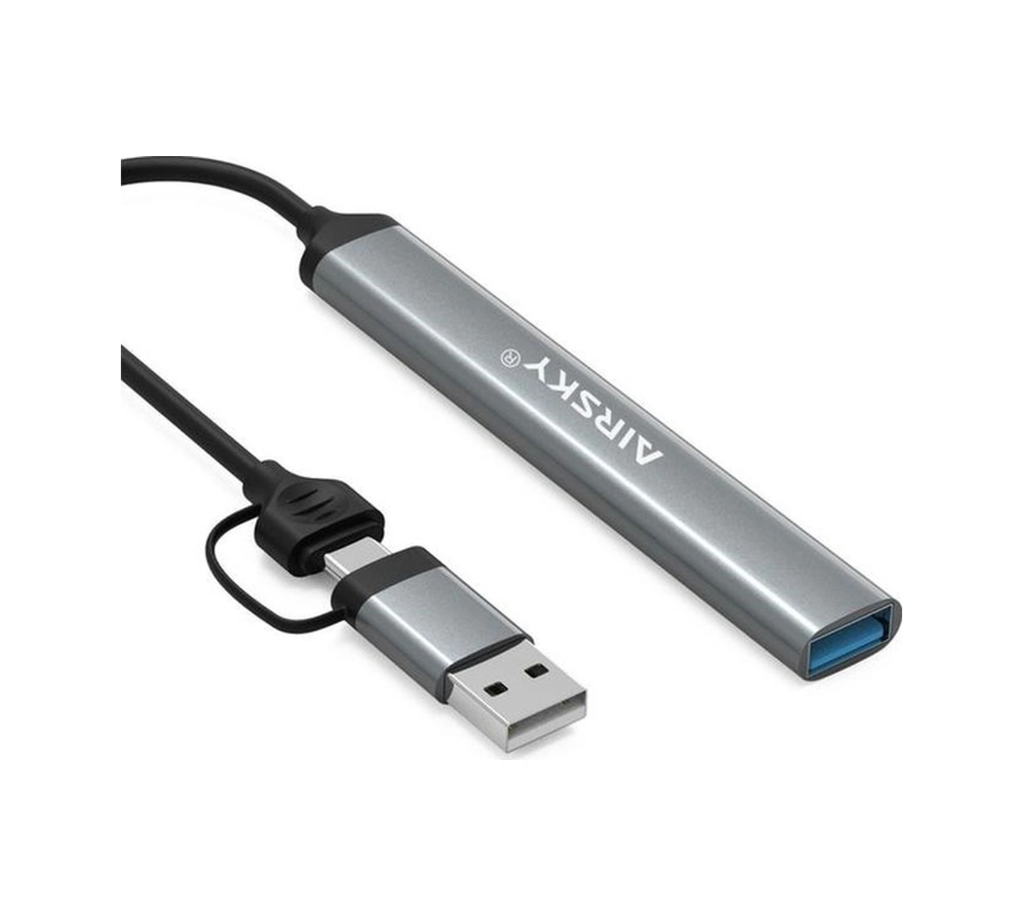 Technow Usb 3.0/usb 2.0/sd/tf Girişli 5 İn 1 Tip-c Çevirici Adaptörü