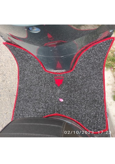 Motosiklet Aksesuar Koruyucu Paspas Yuki Bellini 50cc 125cc İçin Kırmızı Kırmızı