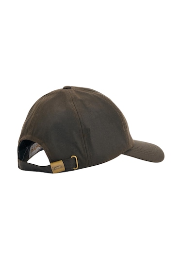 Barbour Belsay Waxed Sports Kep Ol75 Olive Yeşil