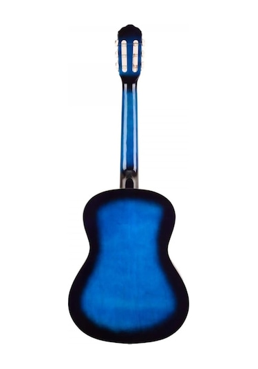 Klasik 4/4 Mavi Gitar Seti