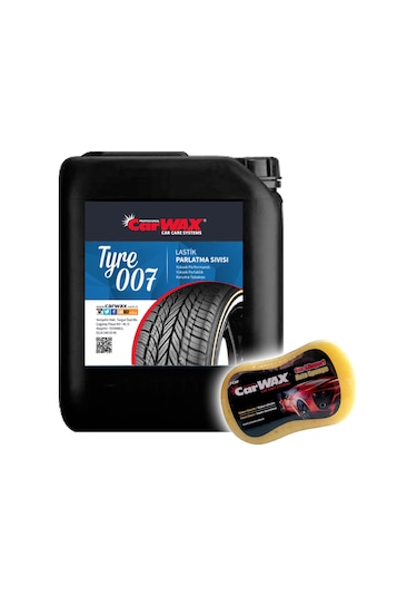 Carwax Rubber Tyre 007 Lastik Parlatma 5 KG