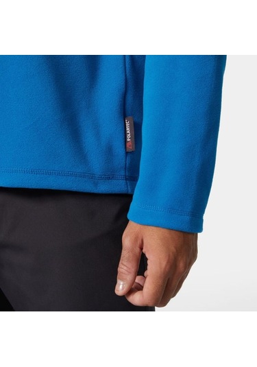Helly Hansen Hh Mount Fleece Erkek Yarım Fermuarlı Polar Hh..12001 Hha.540 Mavi