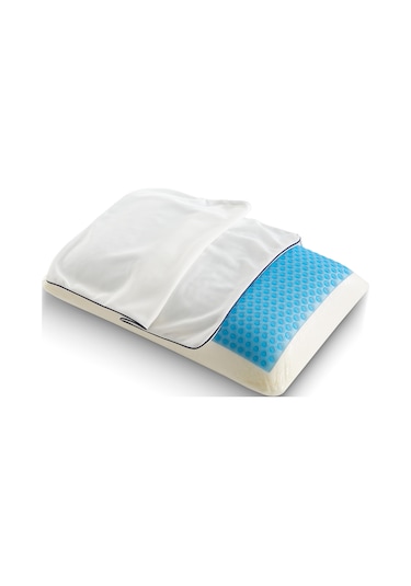 Serinletici Jelli Ortopedik Visko Yastık - Soğuk Jelli Visko Yastık - Jelli Ortopedik Visko Yastık 1 Adet Çok Renkli
