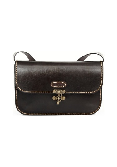 Hakiki Deri El Işçiliği Kadın Omuz Ve Postacı Çantası K0631 Kahve-S Kahverengi