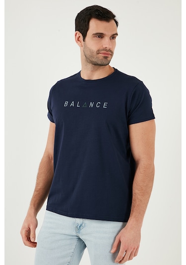 Buratti Pamuklu Slim Fit Bisiklet Yaka Erkek T Shirt 541Balance Açık Lacivert Buratti Pamuklu Slim Fit Bisiklet Yaka Erkek T Shirt 541Balance Açık Lacivert