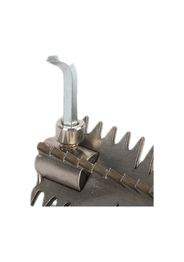 Ulzyvf Elektrikli Balık Ölçek Kazıyıcı Aksesuarı - B Model Gümüş Balık Ölçek Bıçağı Gümüş Gümüş