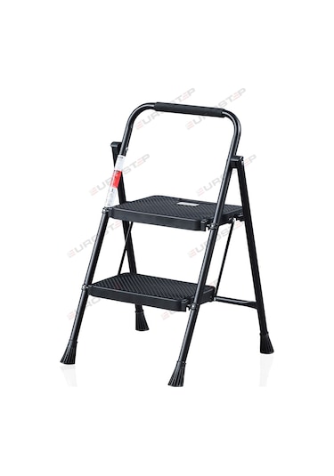 2 Basamak Siyah Merdiven Geniş Basamaklı EUROTOWER