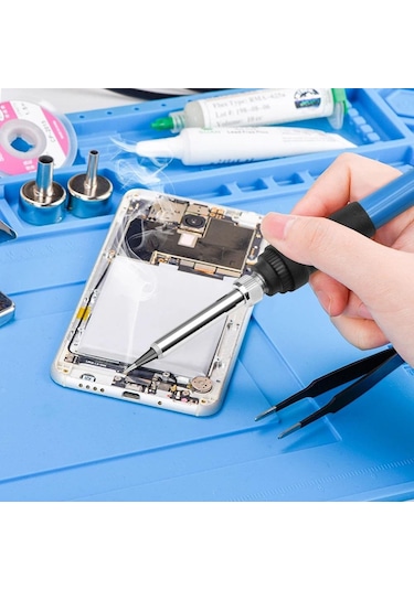 Hegi 818100072 Sıcaklık Ayarlı Elektrikli Lehim Havya Seti 60w