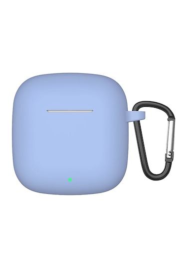 Huawei Freebuds Se 2 Uyumlu Yumuşak Silikon Kılıf+kanca Açık Mavi