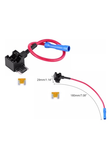 Fuse Tap Micro Mini Low Tip Sigorta Kutusu Bağlantı Aparatı 5