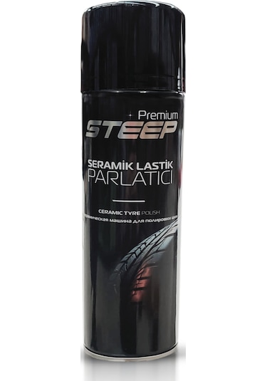 Steep Seramik Lastik & Tampon Parlatıcı Sprey 500ml