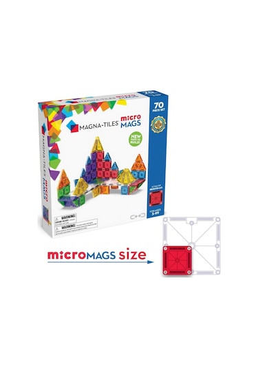 Magna-tiles Micromags - 70 Parça