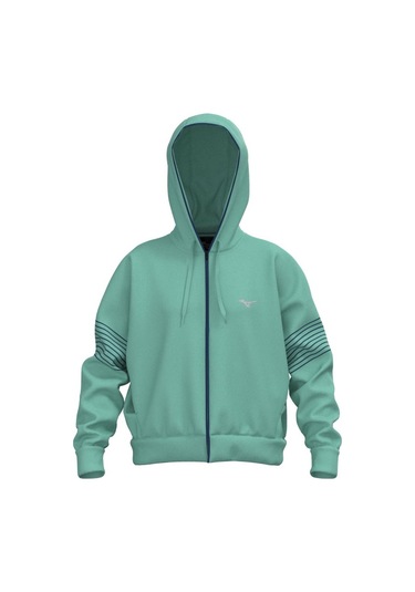 Mizuno Athletics Sweat Jacket Kadın Sweatshirt Gri