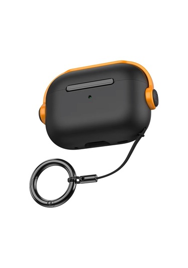 Apple Airpods Pro 3. Nesil İle Uyumlu Kılıf Kulaklık Dizayn Defens Case Sarı