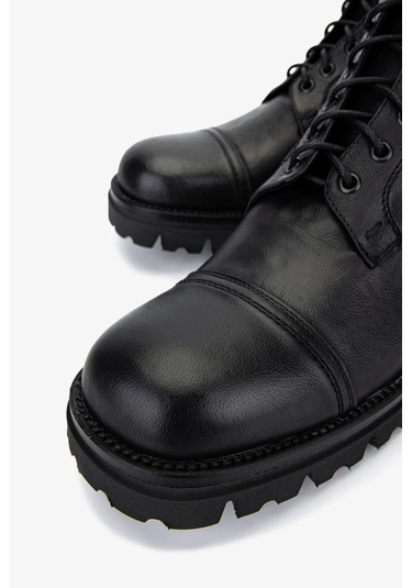 Valmenti Erkek Hakiki Deri Siyah Casual Bot 1158 569 Erk Bot Sk25-26 Nero Siyah