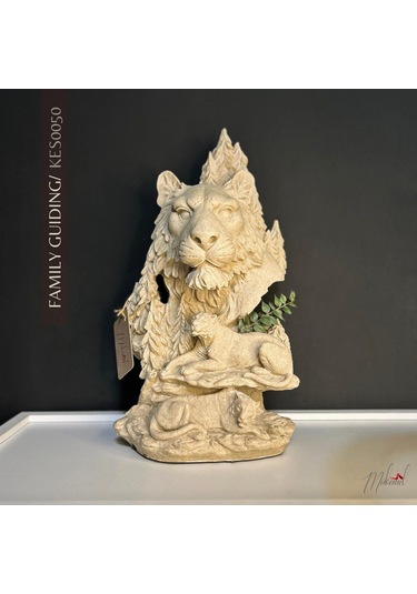 Kaplan Ailesini Yansıtan Bu Heykel, Salon Dekoru Zarif