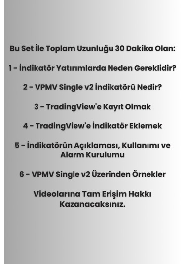 Hacim Momentum Ve Volatilite İndikatörü