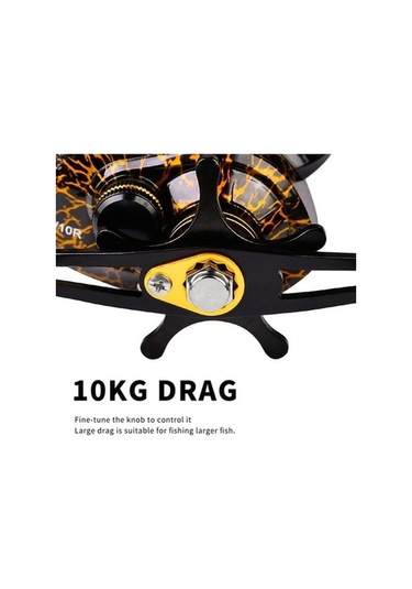 Pazly W10 Tekerlek Skycity Siyah Shm Sağ Olta Küçük Mavi Makarası El Alt Xx Aksesuar