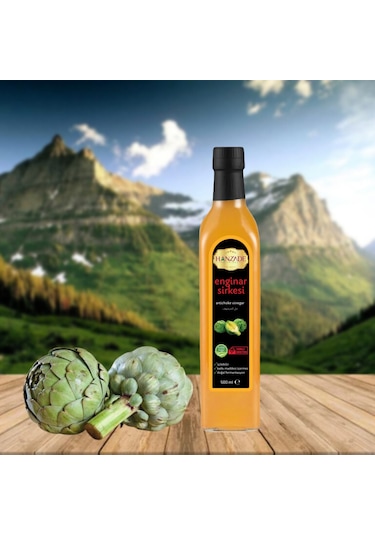 Hanzade Bitkisel Enginar Sirkesi 3 x 500 ML