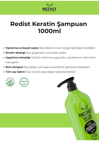 Redist Keratin Complex Bakım Şampuanı No 55 1 L
