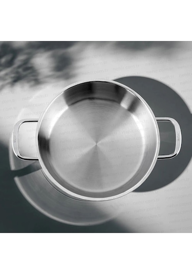 Nehir Silver 6 Parça Paslanmaz Çelik Sahan Seti (16-18-20 CM)